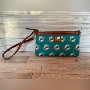 Dooney & Bourke Miami Dolphins Clutch Wallet